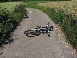 Aangereden op de fiets